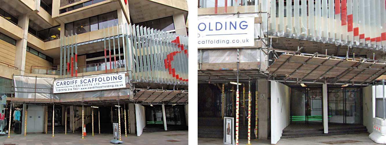 St David's Hall Cardiff Scaffolding Contracts Ltd